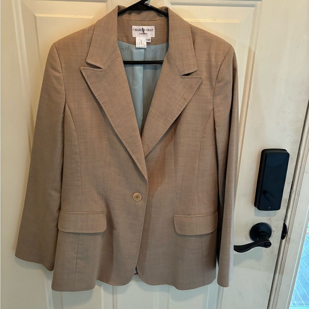 Charles Gray London Tan Blazer